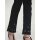 Bauchwegjeans m. Strass, schwarz