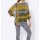 Two-in-one print blouse, yellow-multicolour