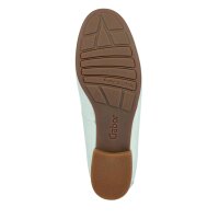 Marken-Damen-Lackleder-Slipper, mint