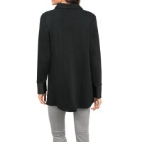 Sweatjacke, schwarz