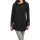 Sweatjacke, schwarz