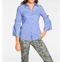 Designer-Bluse, blau