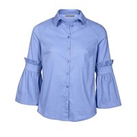 Designer-Bluse, blau