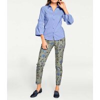 Designer-Bluse, blau