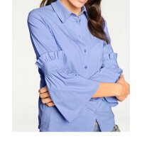 Designer-Bluse, blau