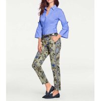Designer-Bluse, blau
