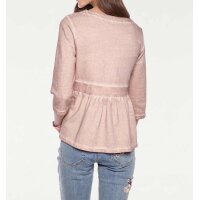 Designer-Sweatjacke, rosé