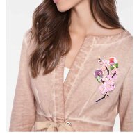 Designer-Sweatjacke, rosé