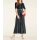 Strickkleid, schwarz-weiß
