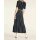 Strickkleid, schwarz-weiß