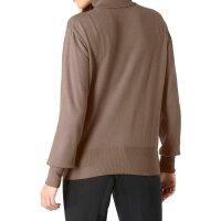 Feinstrickpullover m. Kaschmir, camel-meliert
