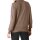 Feinstrickpullover m. Kaschmir, camel-meliert