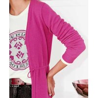 Designer-Strickjacke, pink