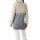 Merino-Kaschmir-Strickjacke, elfenbein-steingrau