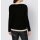 Wool cardigan, black-ecru
