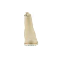 Rind-Nubukleder-Chelsea-Boots, sand