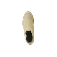 Rind-Nubukleder-Chelsea-Boots, sand