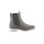 Cowhide nubuk leather chelsea boots, grey