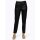 Designer-Lederimitat-Hose, schwarz