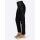 Designer-Lederimitat-Hose, schwarz