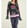 Druckpullover, schwarz-bunt