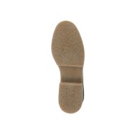 Cowhide velours loafer, navy-grey