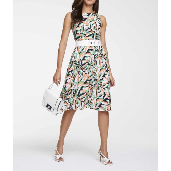 Print dress, multicolour