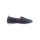 Rind-Nubukleder-Slipper, jeansblau