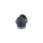 Rind-Nubukleder-Slipper, jeansblau