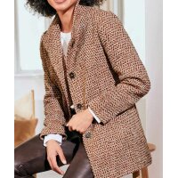 Outdoor  jacket, camel - rust red