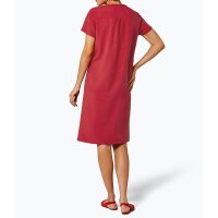 Lyocell linen dress, red
