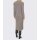 Knit coat, stone grey - blend