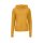 Designer-Pullover m. Kapuze, ocker