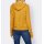 Designer-Pullover m. Kapuze, ocker