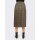 Pleat skirt, dark taupe - ochre