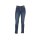 Jeans with belt, blue-bleached