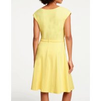 Designer-Jerseykleid, zitrone