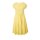 Designer-Jerseykleid, zitrone