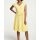 Designer-Jerseykleid, zitrone