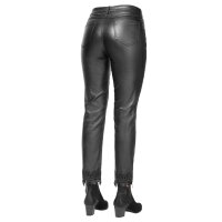 Designer-5-Pocket-Hose m.Spitze, schwarz