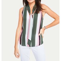 Designer-Blusentop, bunt