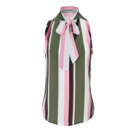 Designer-Blusentop, bunt