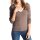 Marken-Pullover, taupe