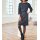 Dress, navy-smoke blue-pattern