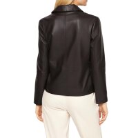 Lamb nappa blazer, brown