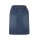 Denim skirt with embroidery, blue used