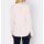 Designer-Pullover m.Folien-Druck, ecru