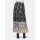 Flounce skirt, black-smoke blue