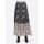 Flounce skirt, black-smoke blue