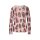 Cut-out sweater, rosé-chocolate